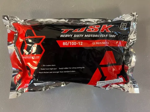 Heavy Duty Tube Rear 80/100-12 2 mm Tusk MX Dirt Pit Bike 12 inch Tire 3.00-12