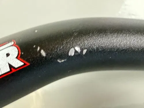 Renthal Fatbar Handlebar K 839 1 1/8 Oversized Black OEM Kawasaki KX USA Bar Pad