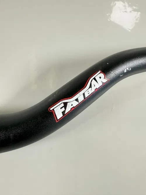 Renthal Fatbar Handlebar K 839 1 1/8 Oversized Black OEM Kawasaki KX USA Bar Pad
