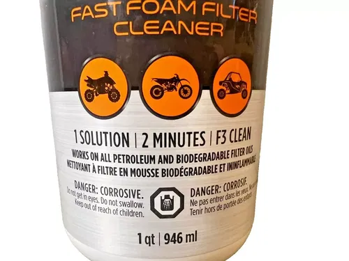 F3 Fast Foam Air Filter Cleaner WR Performance Dirt Bike MX ATV UTV Degreaser