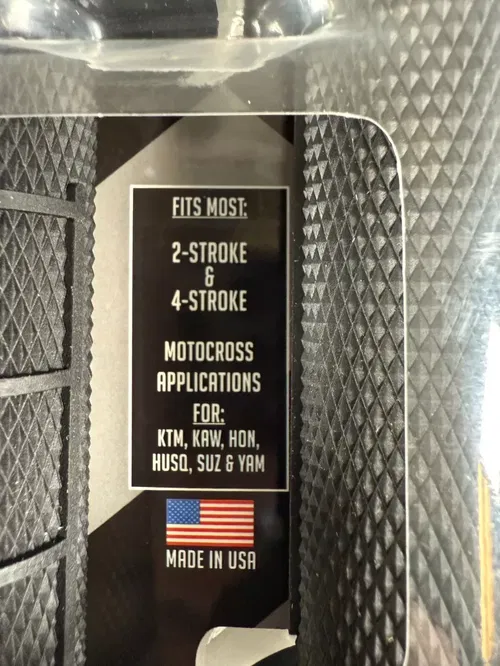 ODI Lock-On Grips Black v2 Half Waffle MX Dirt Bike Moto Twist Medium Compound