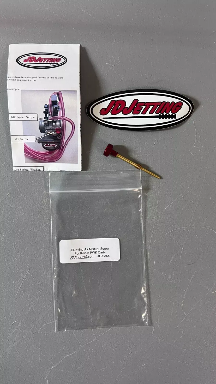 Air Mixture Screw for Keihin PWK Carburetor JD Jetting JDAM55 Two-Stroke Tuning