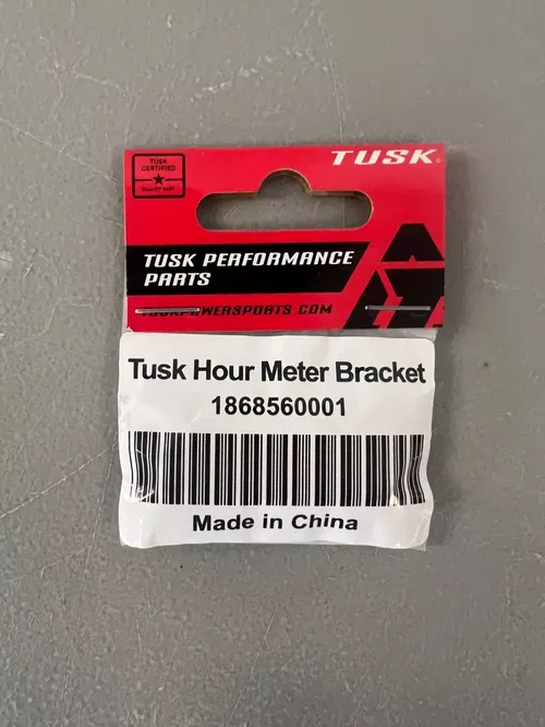 Hour Meter + Mount Bracket Combo Tusk Engine Hour Meter MX Dirt Bike ATV UTV