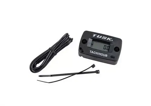 Hour Meter + Mount Bracket Combo Tusk Engine Hour Meter MX Dirt Bike ATV UTV