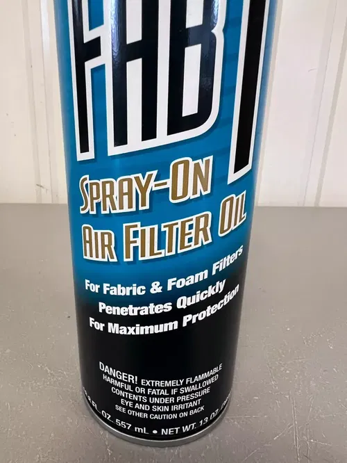 Air Filter Oil Maxima Fab 1 Spray On Foam Filter Aersol MX ATV Dirtbike 18.8 oz