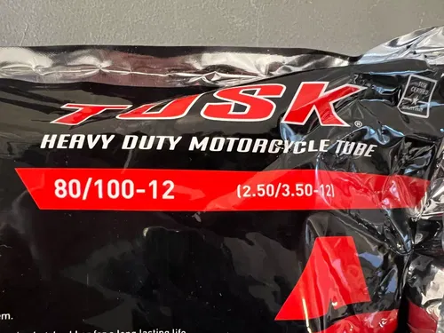 Heavy Duty Tube Rear 80/100-12 2 mm Tusk MX Dirt Pit Bike 12 inch Tire 3.00-12
