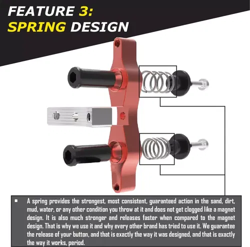 Tamer X-Wing Double Button Holeshot Device Stark Varg Triumph TF250-X 2024-2025