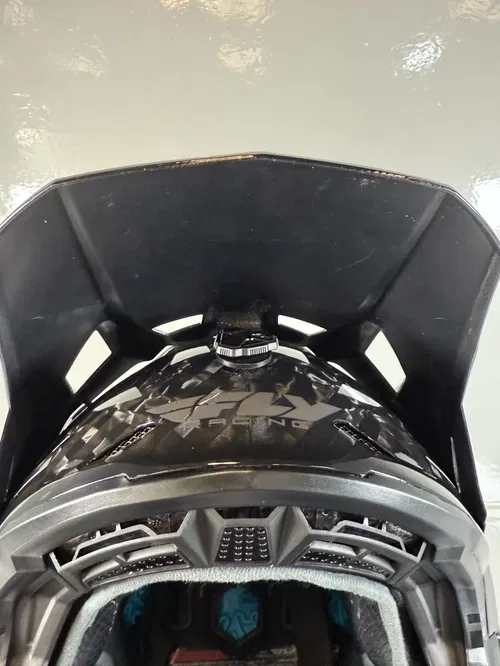 Fly Racing Formula Helmet Carbon Youth Large YL Black Rheon MX ATV UTV Motocross