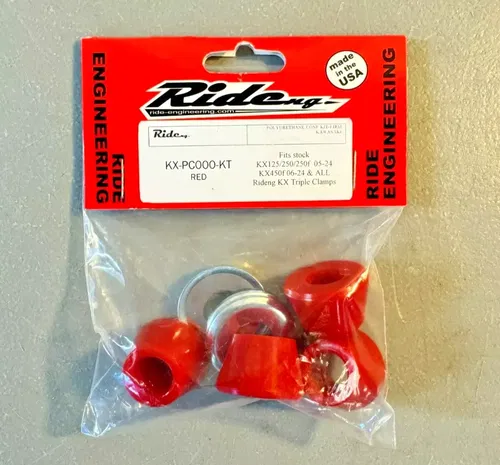 Ride Engineering Polyurethane Bar Mount Cones Hard Kawasaki KX 125 250 450 F X