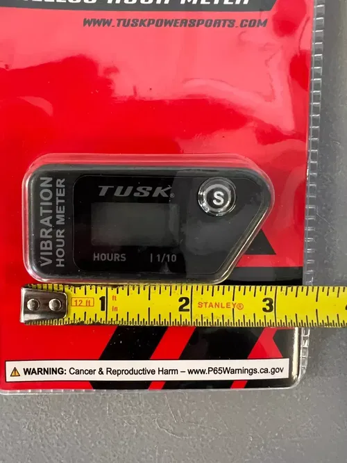 Wireless Hour Meter Tusk Engine Vibration MX Dirt Bike ATV UTV Adventure