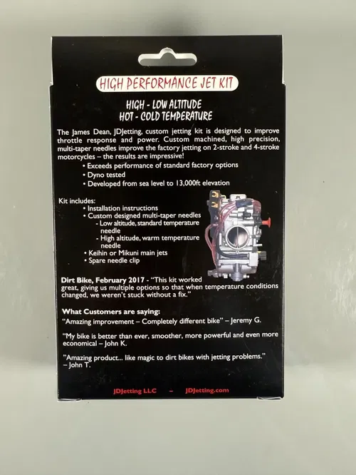 Mikuni TMX Slide #5 KTM Husqvarana Carburetor JD Jetting JDMK02 125 250 SX TC MC