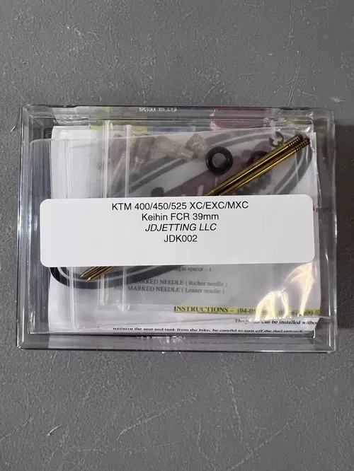 JD Jetting Jet Kit KTM 400 450 525 EXC XC MXC JDK002 03-07 Mains Pilot Needle