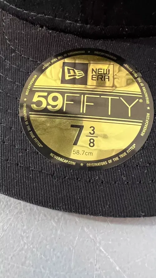Muscle Milk New Era 59Fifty Hat  Black Size 7 3/8 Fitted MX Moto Cap