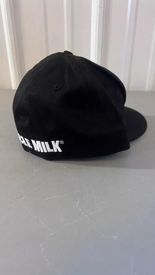 Muscle Milk New Era 59Fifty Hat  Black Size 7 3/8 Fitted MX Moto Cap