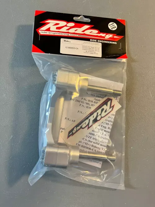 Ride Engineering One-Piece Oversized Bar Mount Yamaha YZ WR 250 450 F FX 14-25