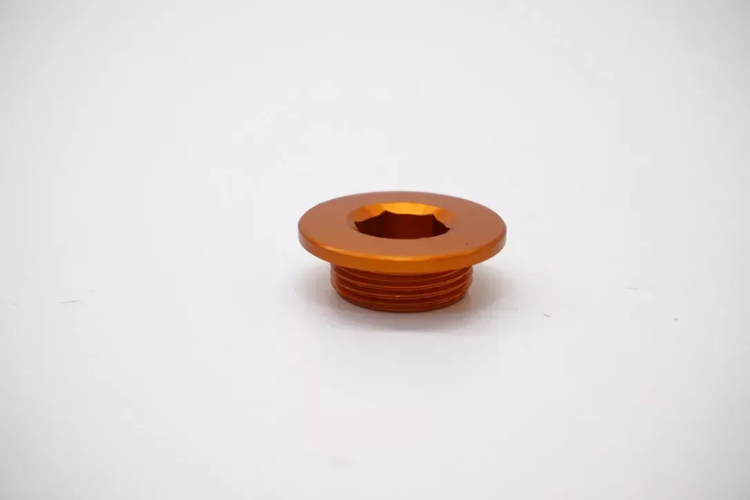 KTM PowerParts Stator Cover Plug
Screw Billet Aluminum Orange
M24X1.5M29