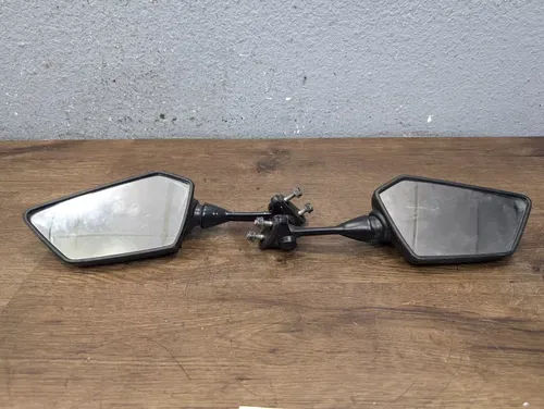 2008-2012 Kawasaki EX250 Ninja 250R OEM Mirror Set Left Right Side Rear View