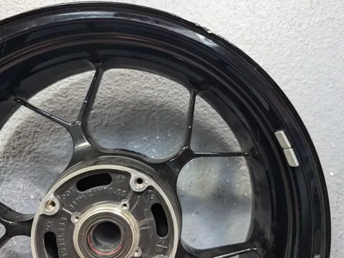 2017-2023 HONDA CBR 1000RR OEM FACTORY REAR WHEEL RIM HAS DENT - 42650-MKF-D40ZC