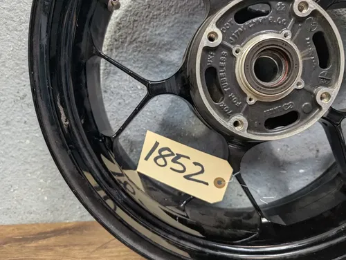 2017-2023 HONDA CBR 1000RR OEM FACTORY REAR WHEEL RIM HAS DENT - 42650-MKF-D40ZC