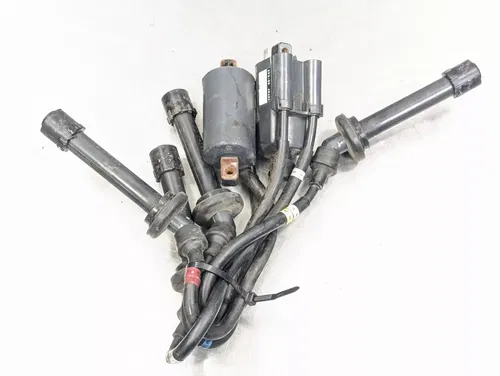 2004-2009 Yamaha FZ6 FZ-6 Fazer Ignition Coil Set Complete w/ Wire & Caps