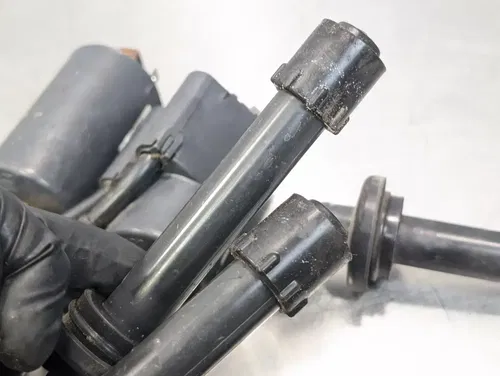 2004-2009 Yamaha FZ6 FZ-6 Fazer Ignition Coil Set Complete w/ Wire & Caps