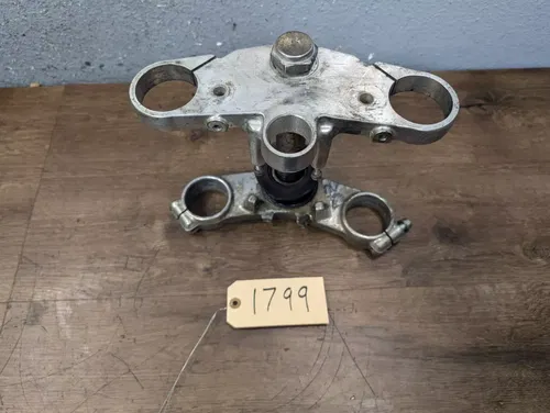 96-03 Kawasaki Ninja ZX7R OEM FRONT FORKS CLAMP LOWER UPPER SET TRIPLE TREE STEM