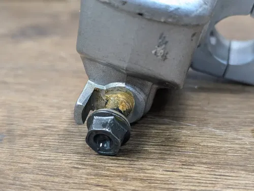 2002-2009 HONDA VTX1300 OEM FRONT BRAKE MASTER CYLINDER LEVER - 45510-MEA-A21