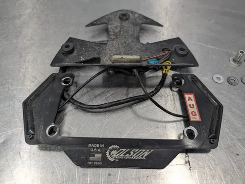10-14 BMW S1000RR OLSON PERFORMANCE FENDER ELIMINATOR LED LICENSE PLATE BRACKET