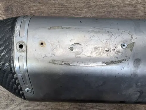 2009-2011 Suzuki GSXR1000 Yoshimura Cyclone Muffler Exhaust Pipe w/ Midpipe