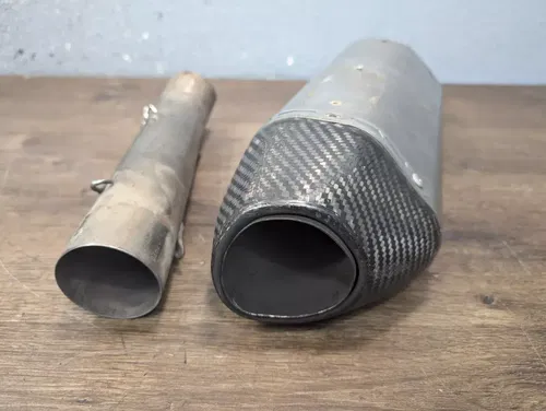 2009-2011 Suzuki GSXR1000 Yoshimura Cyclone Muffler Exhaust Pipe w/ Midpipe