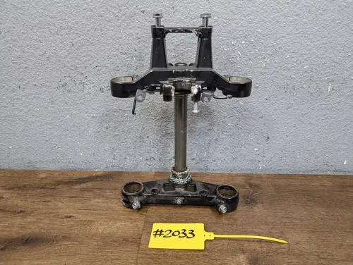 2012-2015 HONDA NC700X OEM STEERING STEM UPPER LOWER TRIPLE TREE HOLDER CLAMP