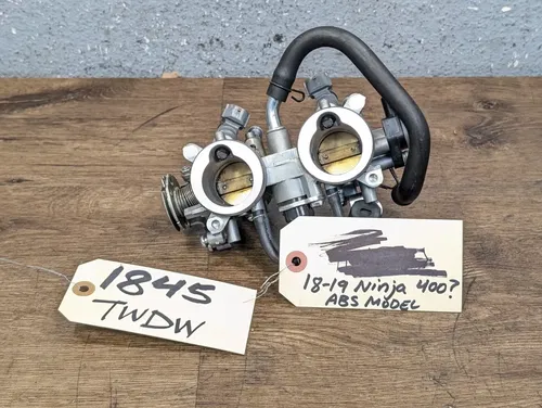 2018-2022 Kawasaki Ninja 400 EX400 OEM Throttle Bodies Body Injectors 16163-0927