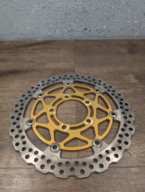 05 KAWASAKI NINJA ZX10R OEM FRONT LEFT RIGHT BRAKE ROTORS DISCS - 41080-0068-488