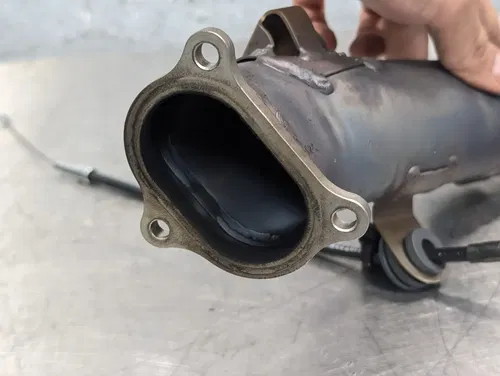 2019 DUCATI HYPERMOTARD 950 OEM Rear Vertical Exhaust Header Pipe - 57114974A