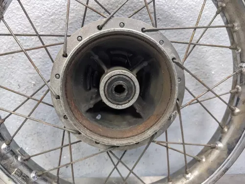 Honda CB350F Front and Rear Rim Wheel Assembly Hub 1972 73 74