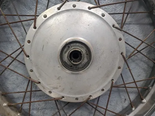 Honda CB350F Front and Rear Rim Wheel Assembly Hub 1972 73 74
