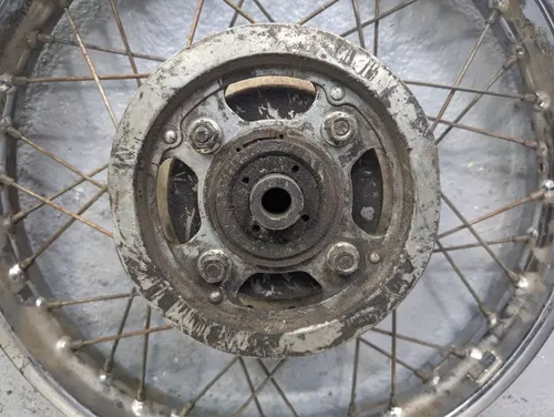 Honda CB350F Front and Rear Rim Wheel Assembly Hub 1972 73 74