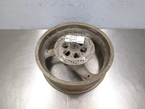 1998-2007 Ducati ST2 Sport Touring OEM Rear Wheel Rotors Straight - 50220172AB