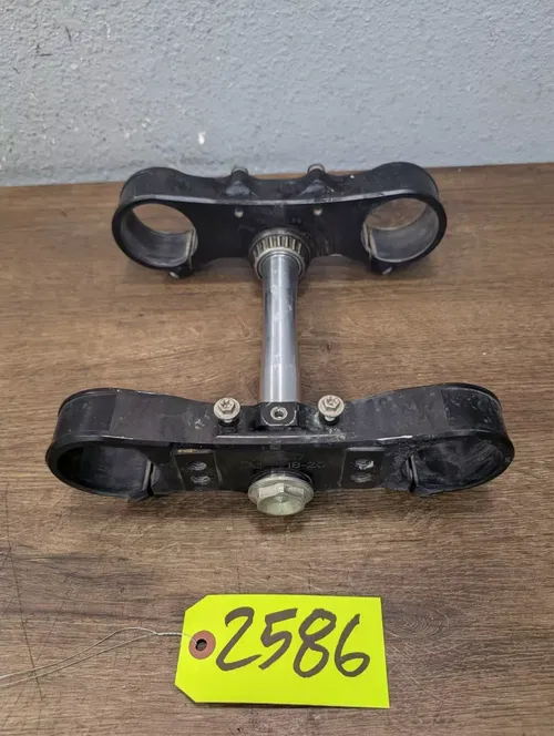 2009 KTM 450 XC-W OEM Triple Tree Clamp Handlebar Clamps Upper Lower Set