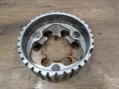 2007-2008 KAWASAKI NINJA ZX6R OEM COMPLETE CLUTCH PLATES BASKET HUB - 13095-0063