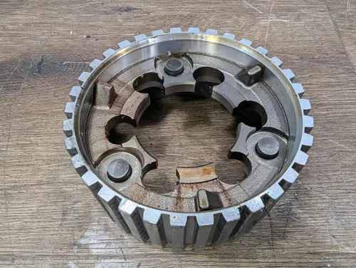 2007-2008 KAWASAKI NINJA ZX6R OEM COMPLETE CLUTCH PLATES BASKET HUB - 13095-0063