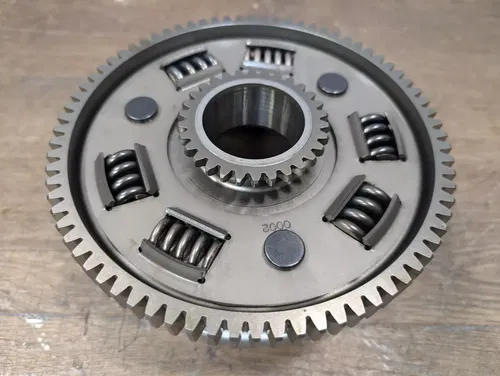 2007-2008 KAWASAKI NINJA ZX6R OEM COMPLETE CLUTCH PLATES BASKET HUB - 13095-0063