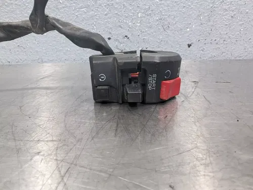 2007-2008 KAWASAKI NINJA ZX6R OEM RIGHT CLIP ON HANDLE KILL OFF START SWITCH