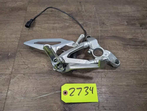 2021 Ducati Panigale V2 955 OEM Right Rearset Foot Peg Brake Pedal Guard Sensor