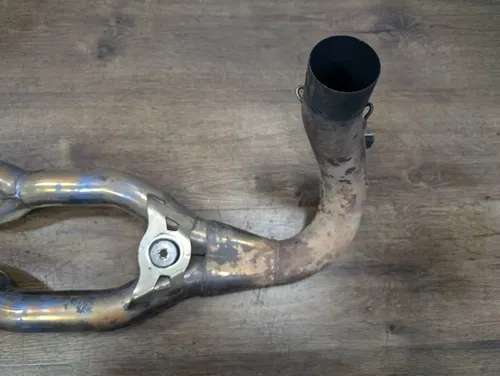 04-07 HONDA CBR1000RR CARBON YOSHIMURA RS5 EXHAUST MUFFLER PIPE HEADER MANIFOLD