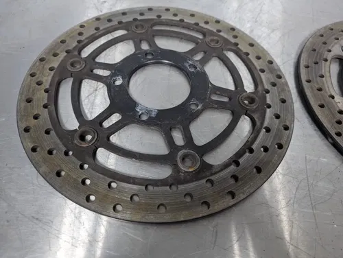 2005 SUZUKI SV650 FRONT LEFT RIGHT BRAKE ROTORS DISCS 59210-38G10 (4.33MM)
