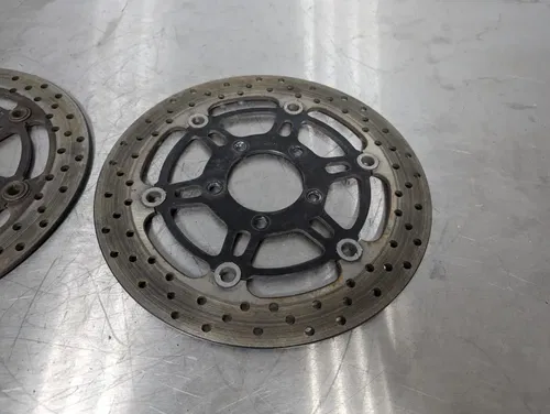 2005 SUZUKI SV650 FRONT LEFT RIGHT BRAKE ROTORS DISCS 59210-38G10 (4.33MM)