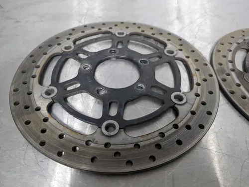 2005 SUZUKI SV650 FRONT LEFT RIGHT BRAKE ROTORS DISCS 59210-38G10 (4.33MM)