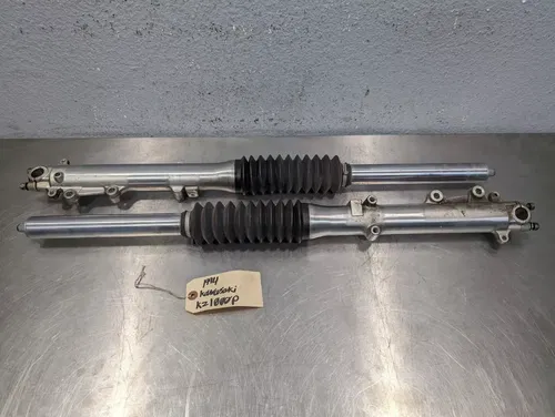 1994 KAWASAKI KZ1000P KZ 1000 POLICE OEM FRONT SUSPENSION FORKS SET