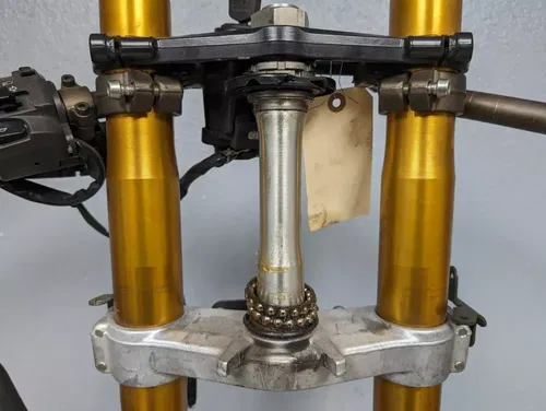 Kawasaki ZX10R 2004 2005 Ninja Complete Front Fork Assembly Straight No Leaks